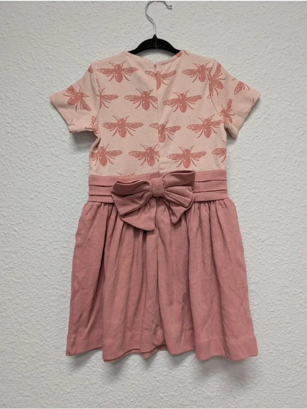 Kate Quinn Organic Cotton Rose Bee Ballet Dress Bow 3T Pink Bees